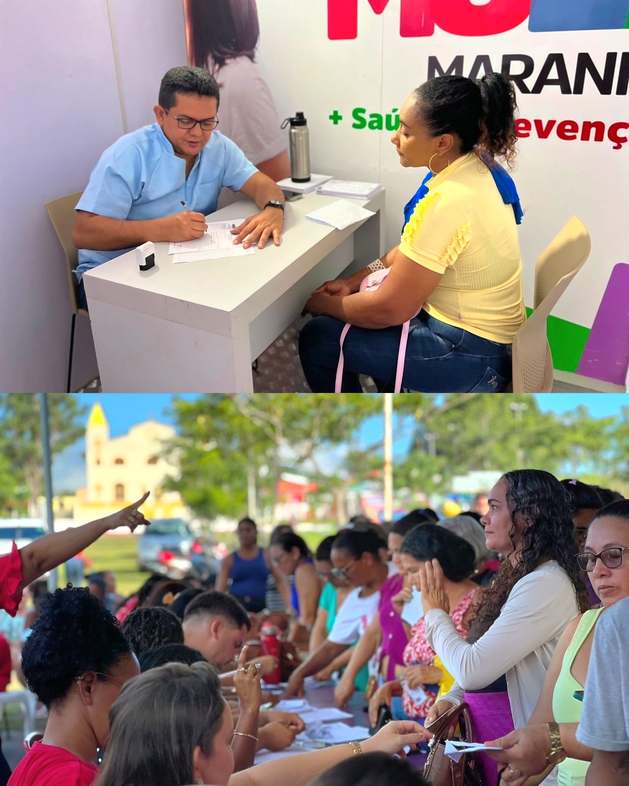 Prefeitura de Bequimão e Governo do Maranhão garantem 974 atendimentos durante ação da Carreta da Mulher Maranhense